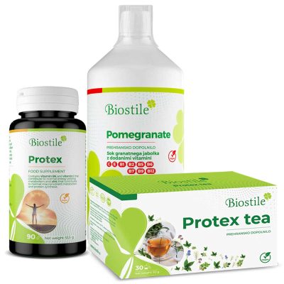 Protex Kapsule + Pomegranate + Protex čaj