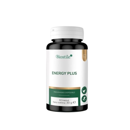 Biostile Energy Plus | Presnova Ogljikovih Hidratov in Energija | 60 Kapsul